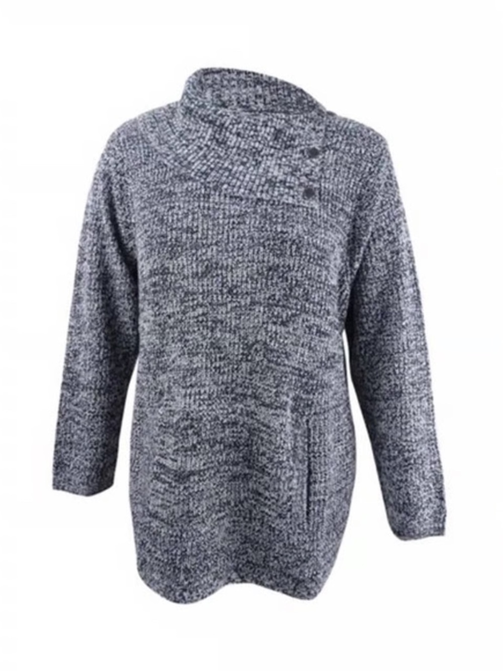 NEW! SIZE 1X-LARGE 1XL $57 RETAIL! STYLE & CO ENVELOPE COLLAR SWEATER LOT962